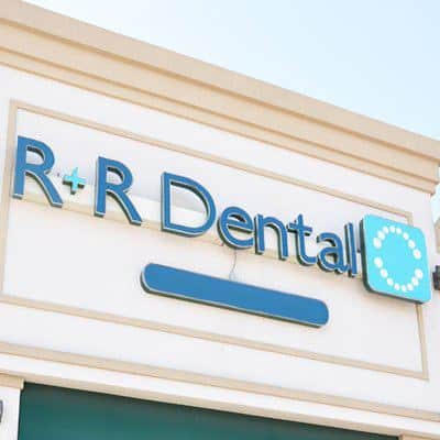 storefront of R+R Dental