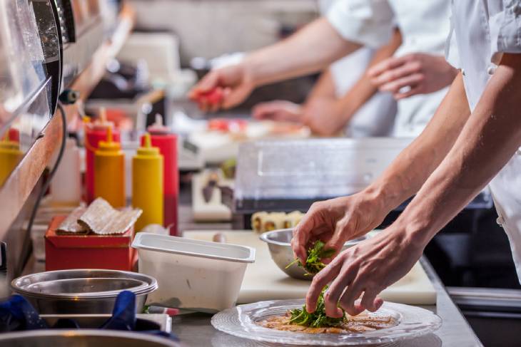 Photo of making the meal